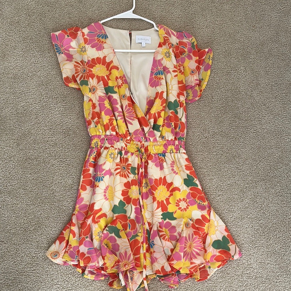 Floral romper